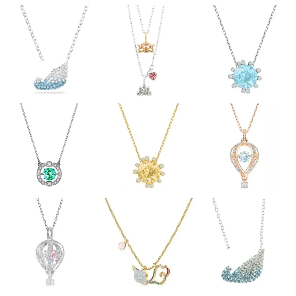 

New Silver Necklace: High-End Glamour, Trendy Fashion, Boost Your Charm at Discount!