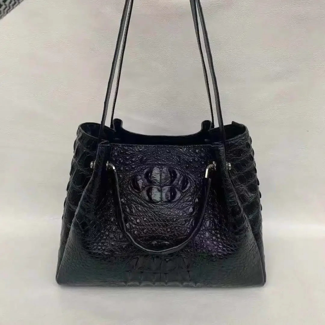 fanzunxing new women handbag women crocodile leather bag women crocodile bag female bag