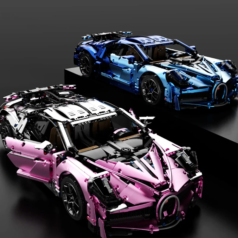 City Speed Car Building Blocks Diy Super Sports Car 1:8 Scale Model Bricks Desktop Decoration DIY Toy For Kids Birthday Gifts