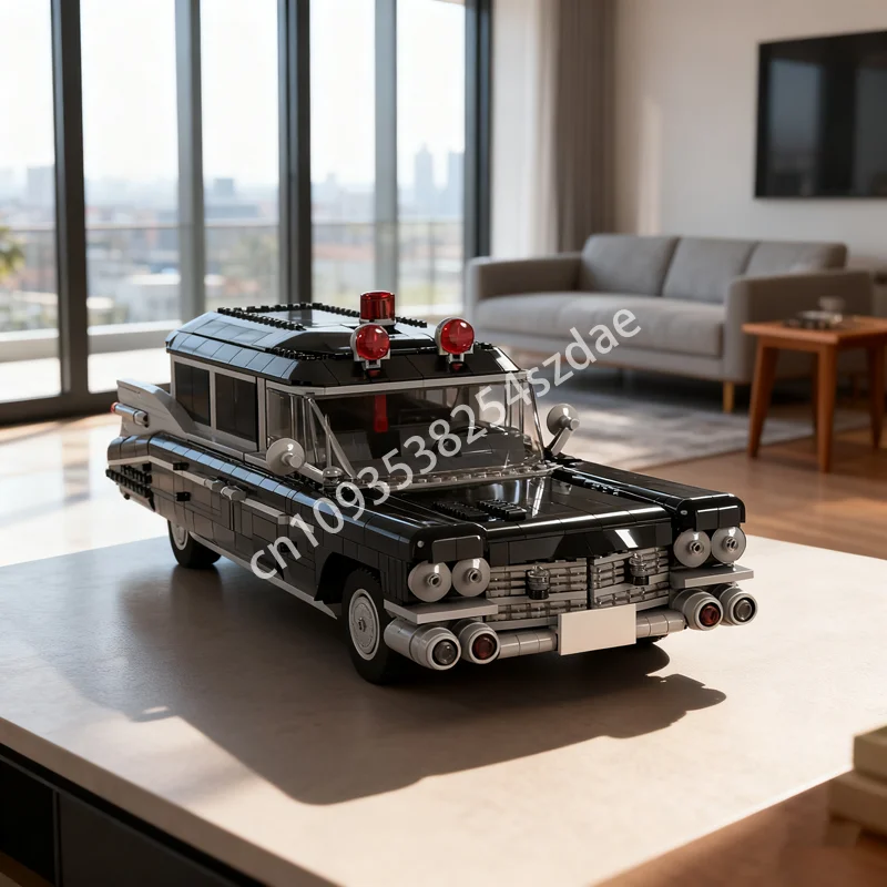 

1921 шт. MOC Cadillac Miller Meteor Creator модель здания рождественские подарки блоки строительная игрушка сборка творческий кирпич для детей