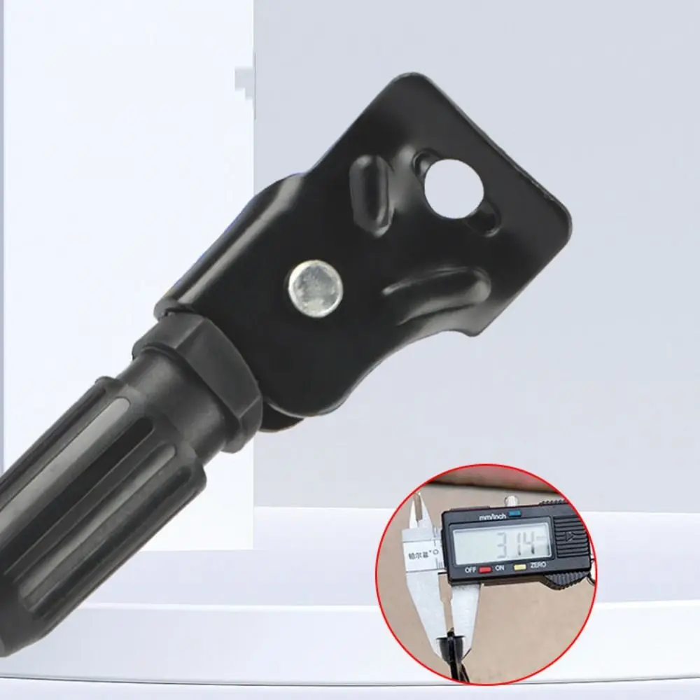12/14/16/18/20 Inch Bicycle Side Support Punch Free Design Currency Bike Kickstand Parking Stand Black Three-dimensional