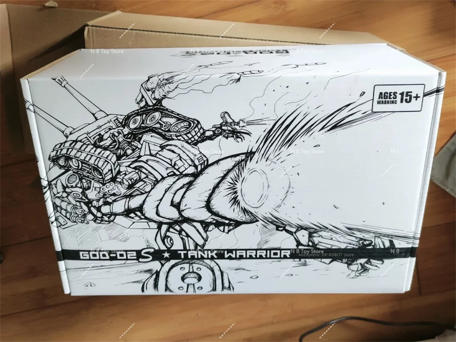 변형된 장난감의 액션 캐릭터, Tf Dream Factoty God02s God-02s Fight Desert Color Convertible Toys