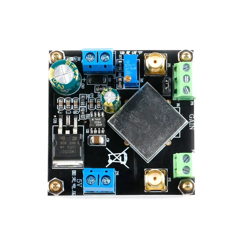 AD623 Instrumentation Amplifier Module, Single Supply, Single Ended/Differential, Micro Signal, Voltage Amplifier Module