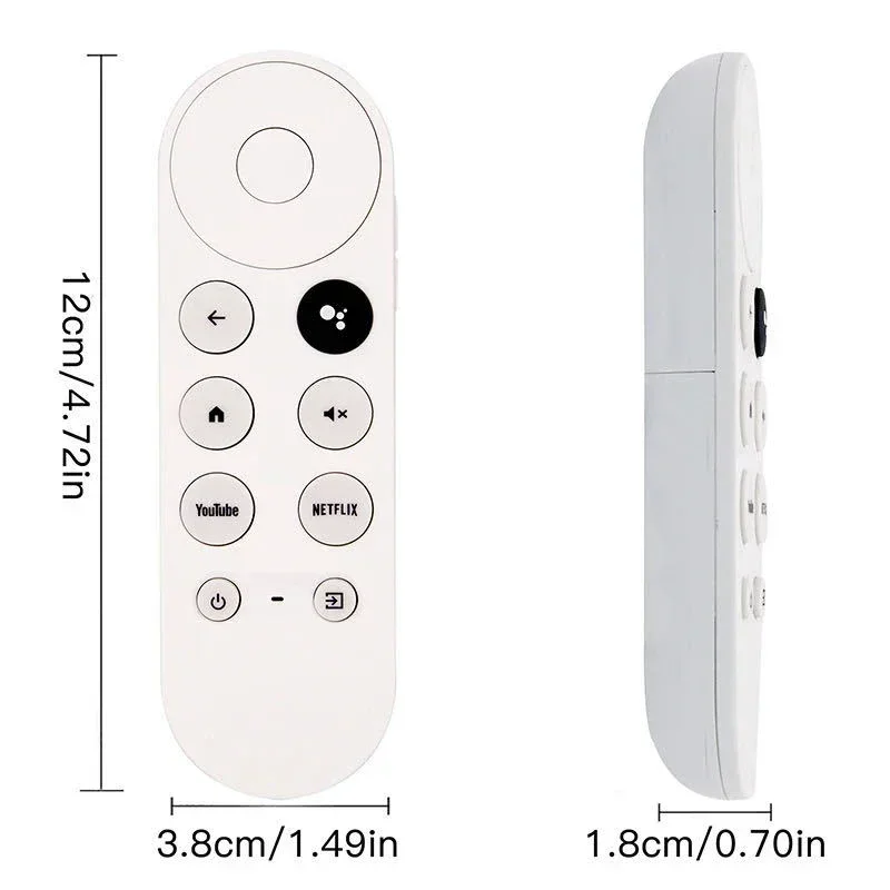 Télécommande Vocale Intelligente G9N9N, Utilisation de G Oogle TV Smart Live 4K Contrôleur de Neige HD 4K Snow View Commandes Vocales