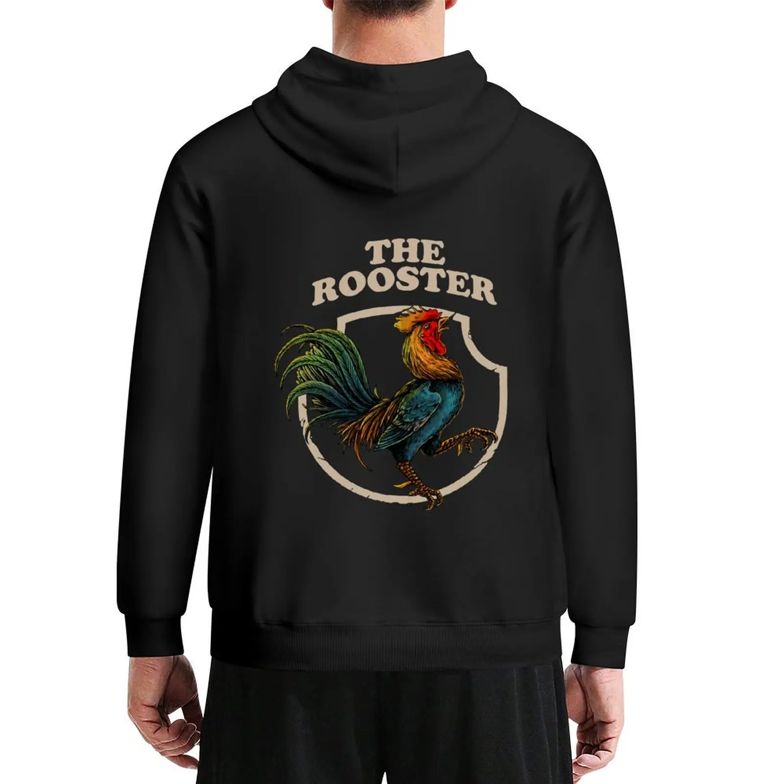 

The Rooster - Vintage Rooster - Proud Farmer - Bohemian Hoodie men's autumn clothes men wear men's clothes hoodies for men