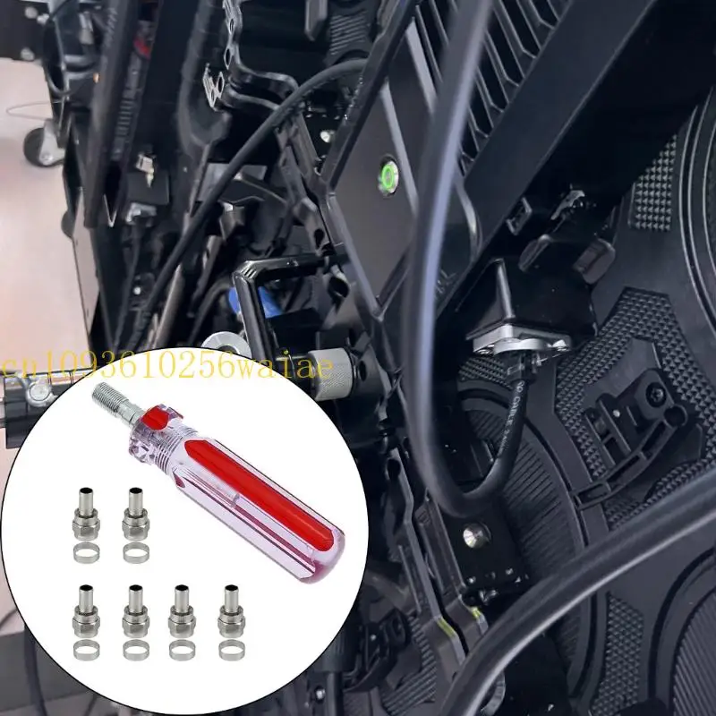 652F 동축 케이블 F 타입 도구 및 고주파 신호 전송 성능에 최적화 된 5F 커넥터 키트