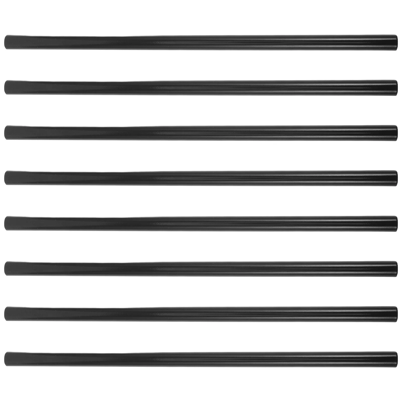 

8pcs 16Mm Black Iron Round Tube For Clothing Rack Shoe Rack Sturdy Detachable Support Portable Wardrobe Closet Storage Organizer