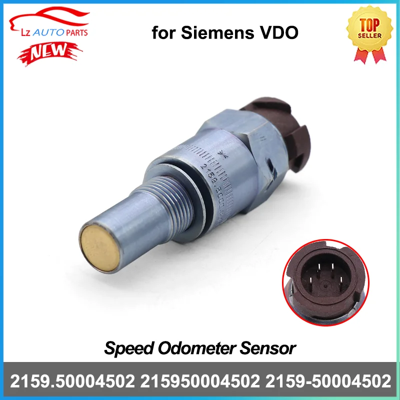 Car Vehicle Speed Odometer Sensor 2159.50004502 215950004502 2159-50004502 for Siemens VDO 4 Pins 35mm Truck RPM Sensor 1111459