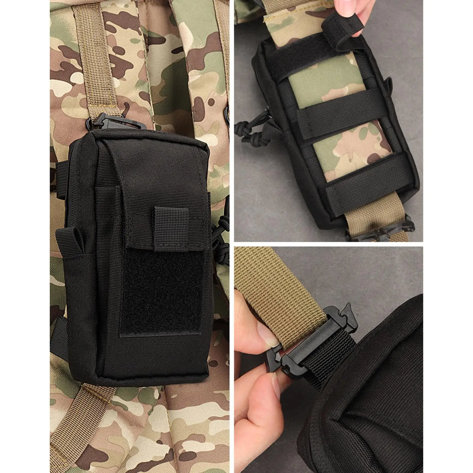 Multifunctional Keys Pocket Purse for Cycling Backpacking