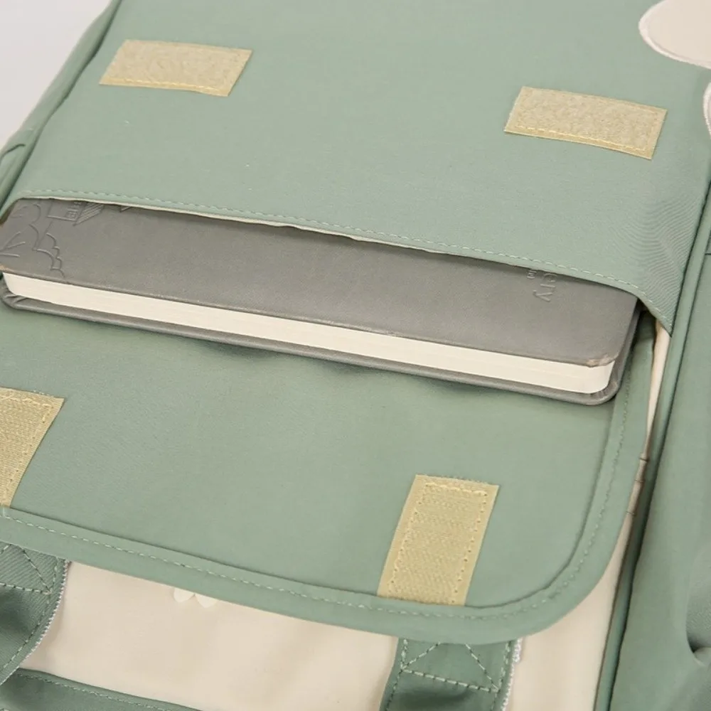 Mochila portátil de gran capacidad para mujer, bolsa de mamá ligera e impermeable, resistente al desgaste, bolsa de pañales para bebés con múltiples bolsillos, escuela