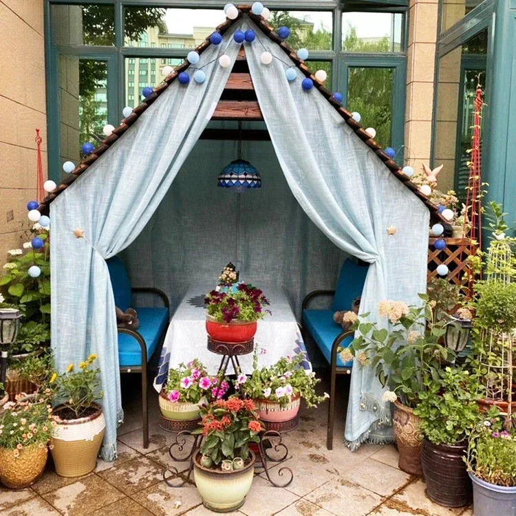 

#i Outdoor furniture patio wood garden gazebo with 2 bench/wooden garden house and gazebo