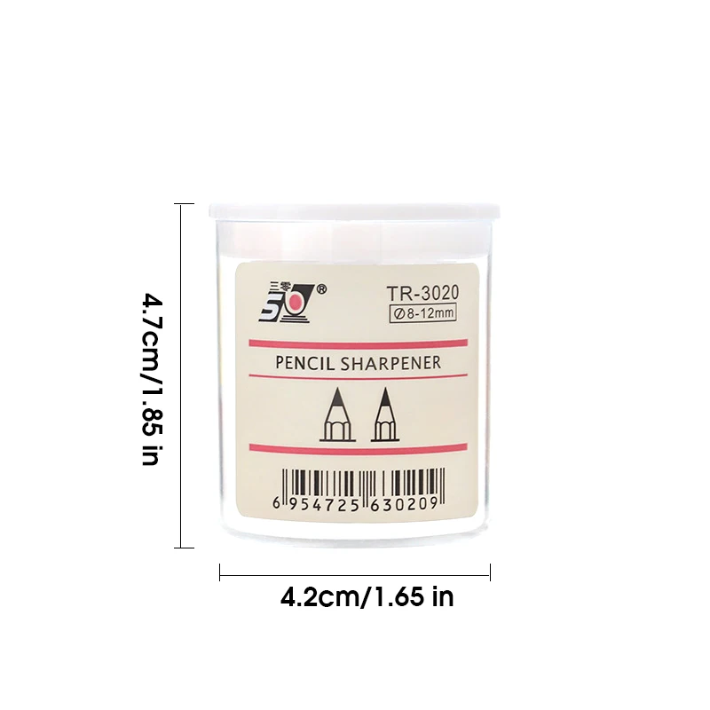 Pencil Sharpener,2 Nib Size Specifications,Sharp Blade,With Debris Storage Box For Elementary School Students Stationery HY-155