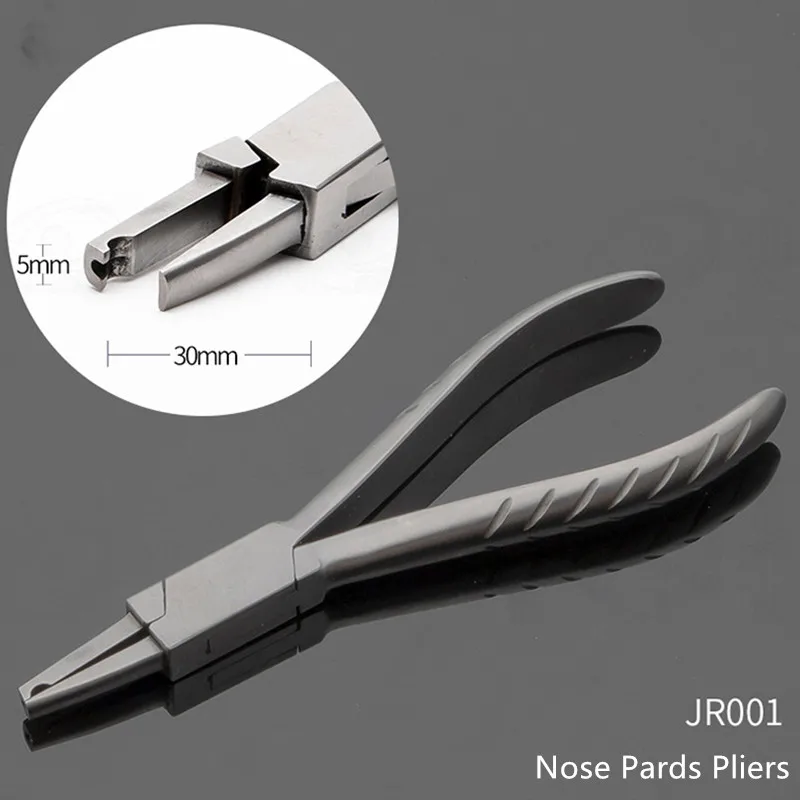 Multi-Function Stainless Steel Glasses Maintenance Tools Shaping Pliers Repair Lens Frame Adjusting Forceps Nose Pards Leg