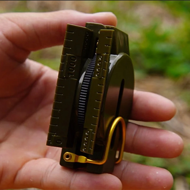 Description Picture 3 of itemMultifunctional Compasses Phosphorescent Lensatic Compasses Portability Compasses for Survival Training