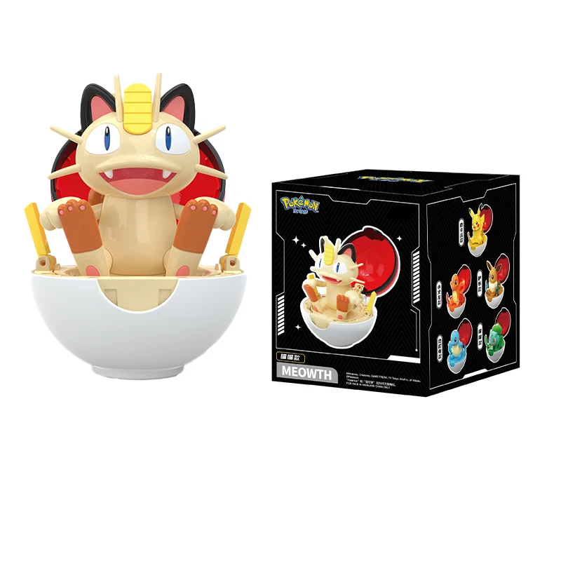 Pokemon Figur Bulbasaur Eevee Charmander Squirtle Pikachu Piplup Cubone Mimikyu Jigglypuff Pokeball Spielzeug Ornament Puppe