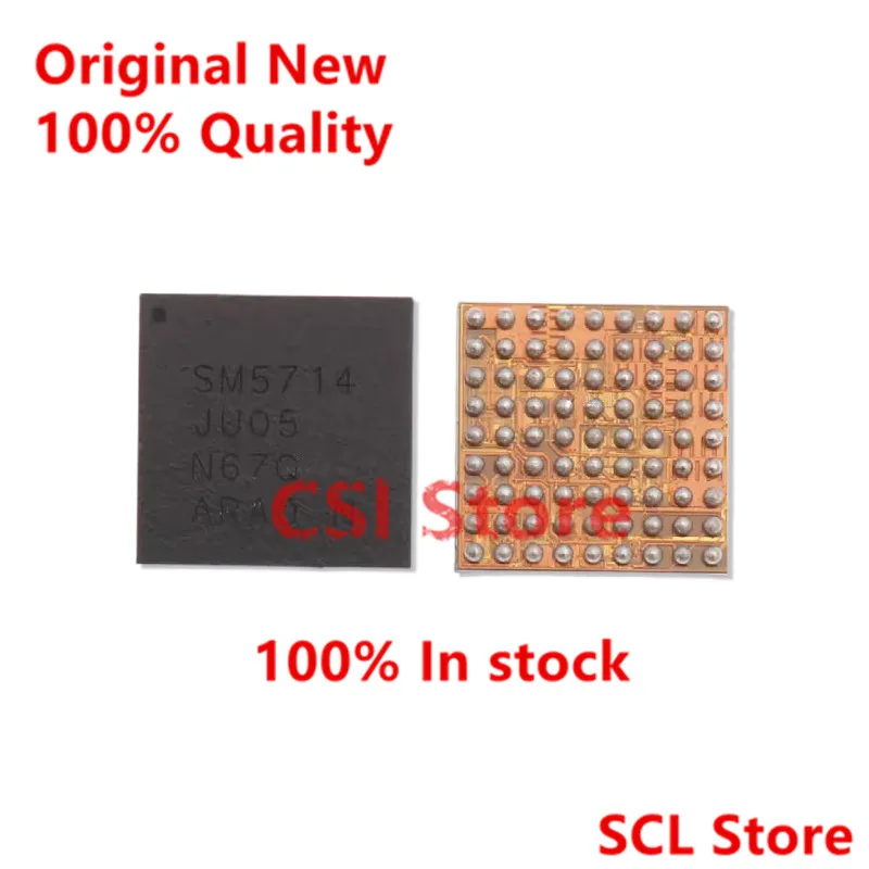 (1-5piece) New Original  SM5714 Charging Ic For Samsung A8S G8870 A125, Galaxy A12 A22