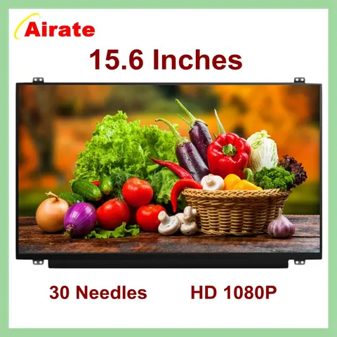 15.6" Laptop Screen B156HTN03.6 fit B156HTN03.4 B156HTN03.5 B156HTN03.8 N156HGE-EA1 EAB LCD Display Panel FHD1920x1080 30pin