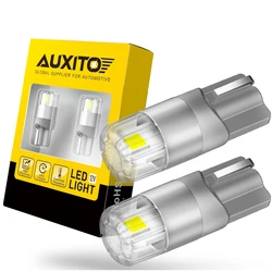 AUXITO 2Pcs Canbus T10 W5W LED Light Super Bright Car Parking Position Side Marker Map Dome Car Interior Lights bianco rosso giallo