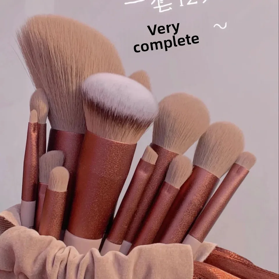 パワン+ メイクブラシ ビューティーツール メイクブラシセット ソフトでふわふわ プロ仕様 コスメ ベーシック パウダー アイシャドウ カブキ ブレンド