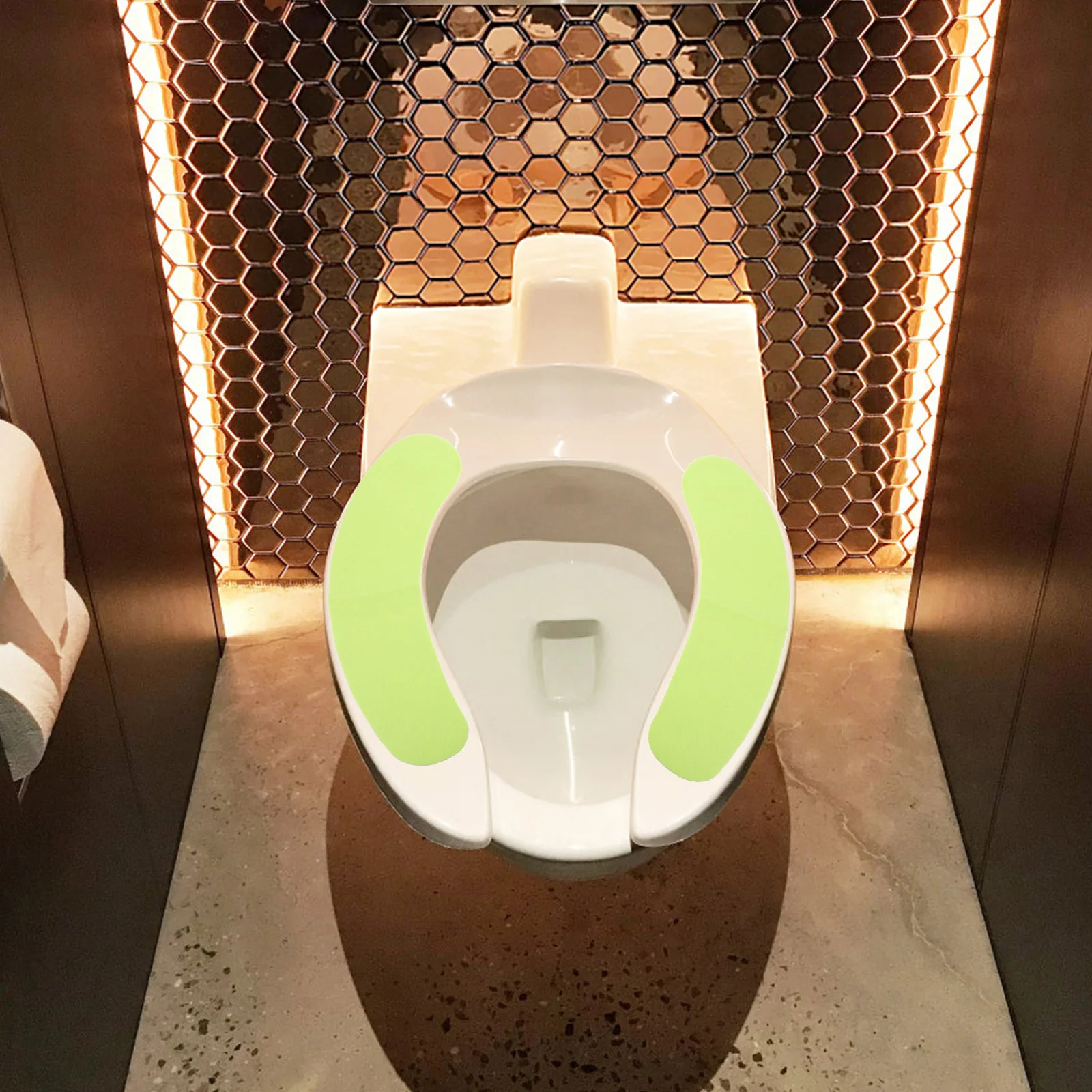 

10Pairs Toilet Seat Warmer Cushions High Durability Fine Workmanship Protect Buttocks Skin Small Compact Lightweight Portable