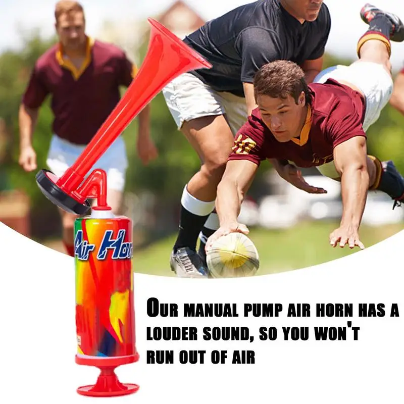 Soccer Horn Football Stadium Horn Handheld Soccer Air Cheering Horn Loud Voice Cheering Horn Party Horn Props For Kids Adults