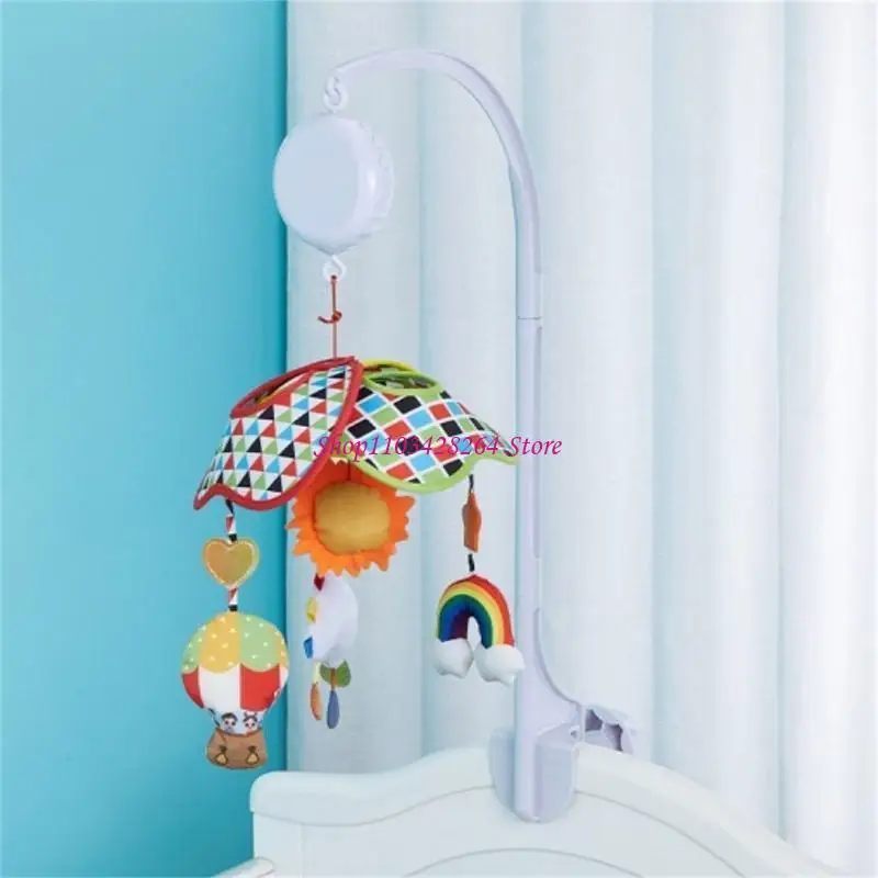 Crib Mobile Bed Bells & Holder Education klinkende muziekdoos baby grappige bedbleren