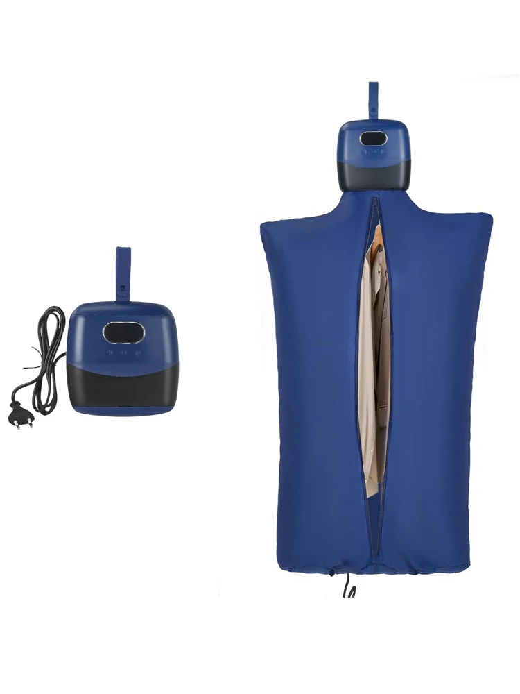 Sèche-linge portable 600W, sèche-linge électrique détachable avec minuterie, capacité de 15 kg, utilisation suspendue pour les voyages d'affaires