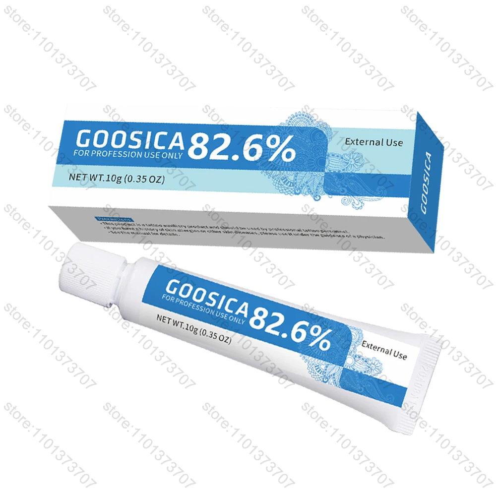 82.6% New GOOSICA Tattoo Care Cream for Permanent makeup Body Eyebrow Eyeliner Lips Piercing Liner Tattoo Cream 10g