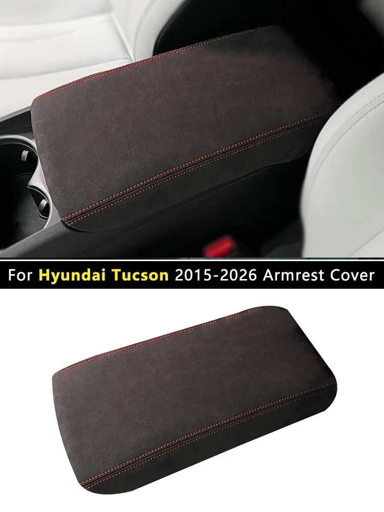 For Hyundai Tucson TL 2015-2020 2021-2024 NX4 2025-2026 Central control armrest box protective cover Car Interior Accessories view 6