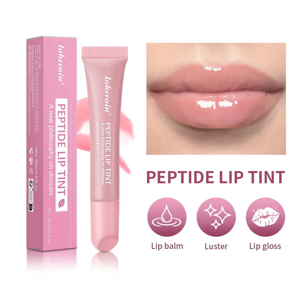 Soft Tube Lip Balm Long-lasting Moisturizing Lipstick Transparent Color Lip Glaze Makeup For Women Cosmetics 4 Colors Lip Care