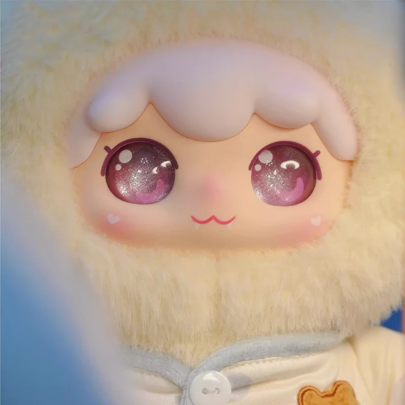 

Kimipapa 400% Authentic Cute Fluffy Rabbit Plush Blind Box Doll Vinyl Stuffed Collectible Toy Gift For Kids Birthday Holiday