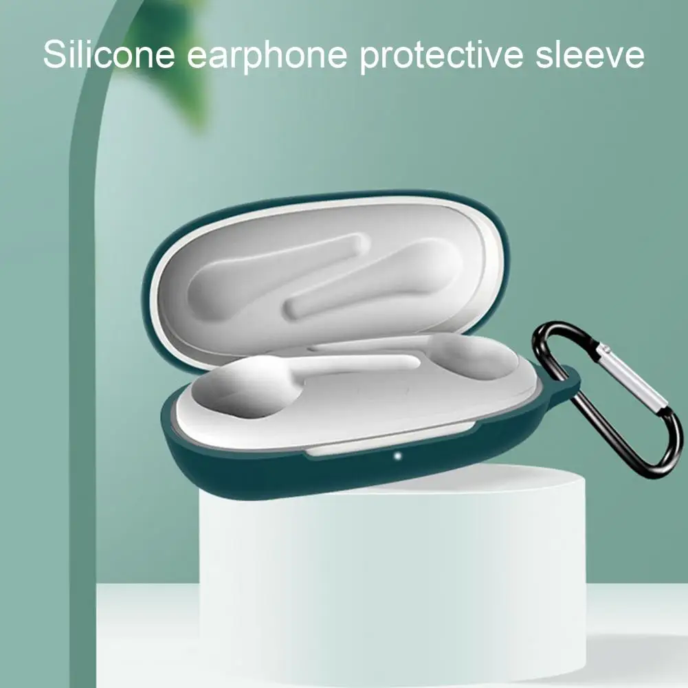 Soft Silicone Case for 1MORE ComfoBuds Pro Earphone Case Anti-fall Wireless Earphone Headset Protective Case Earbuds Cover