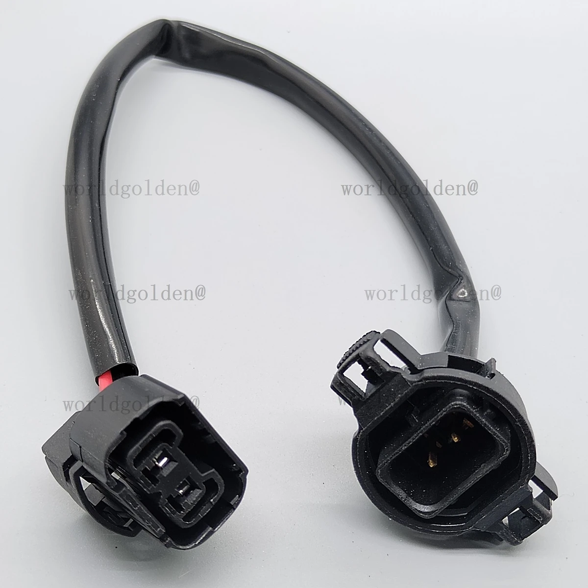 Universal Car H16 PSX24W Wiring Harness Connector, 5202 5201 Male Female Adapter for Automotive Headlight Fog Light Retrofit