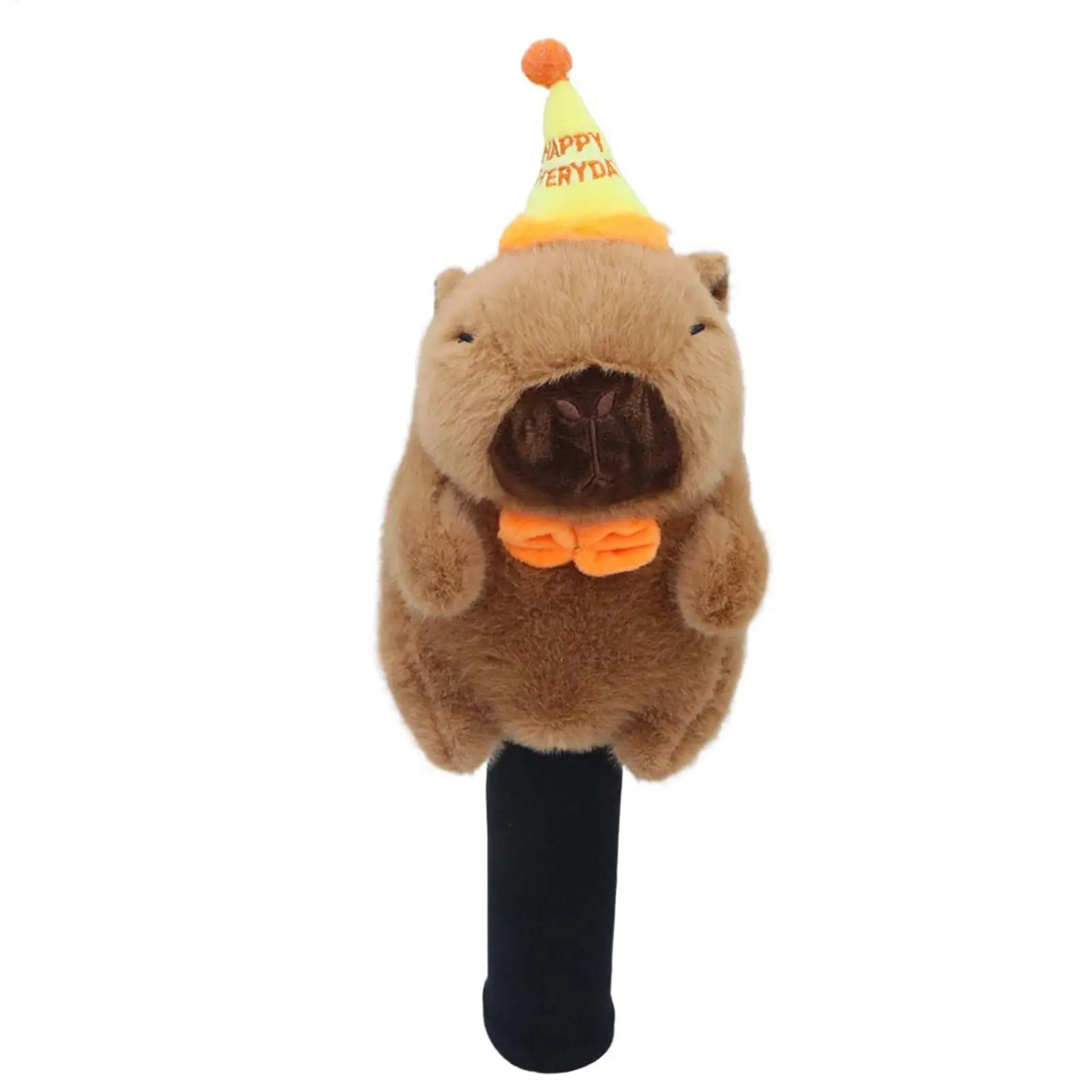1pcs Capybara Shape Golf Club Head Covers Plush Animal Capybara Golf Driver Headcover Putting Green Head Protective Case