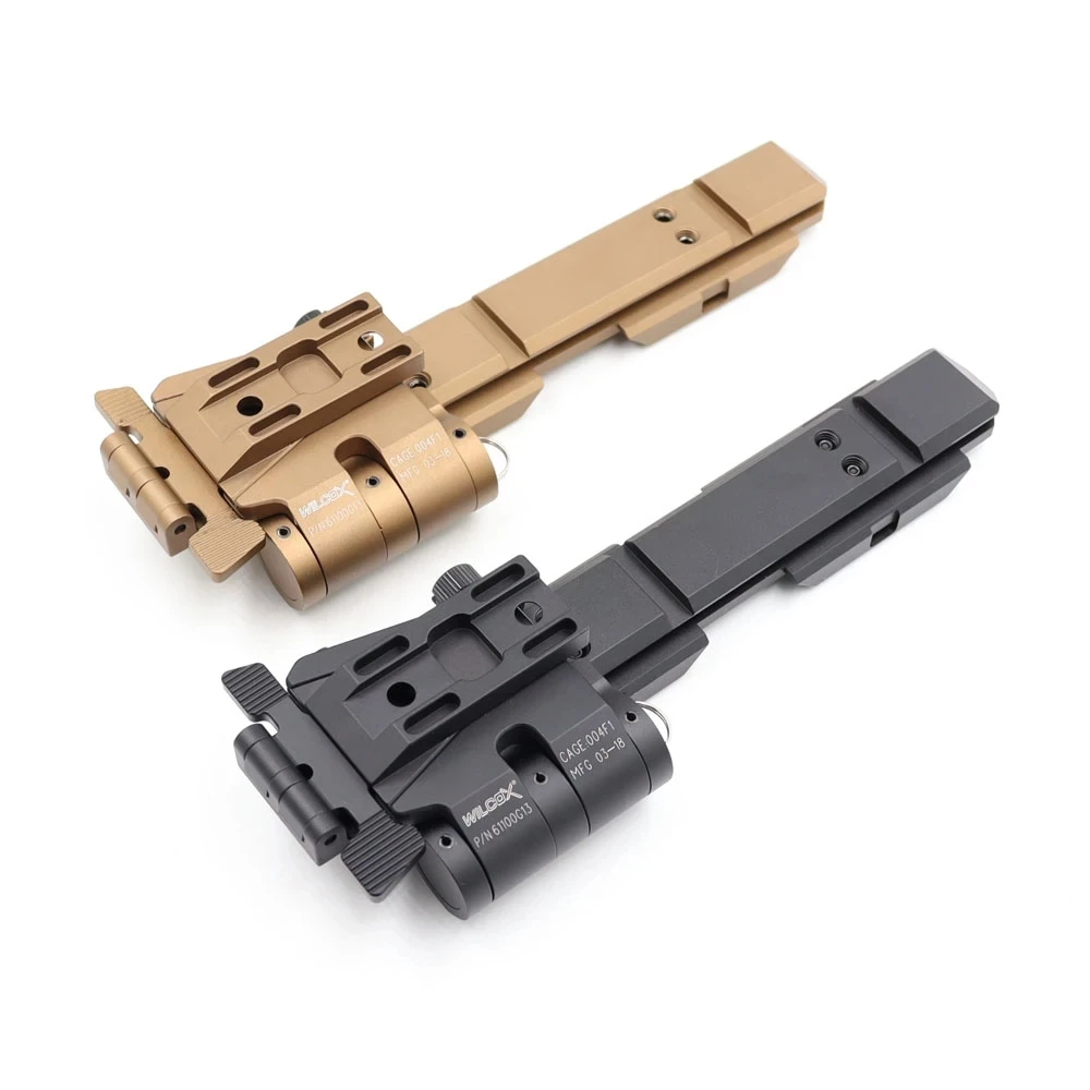 G33/G43 558 كومبو ويلكوكس ريد دوت البصر الجانب الوجه 0.41 "الناهض جبل لنطاق البندقية Picatinny محول التمديد قوس ملحق