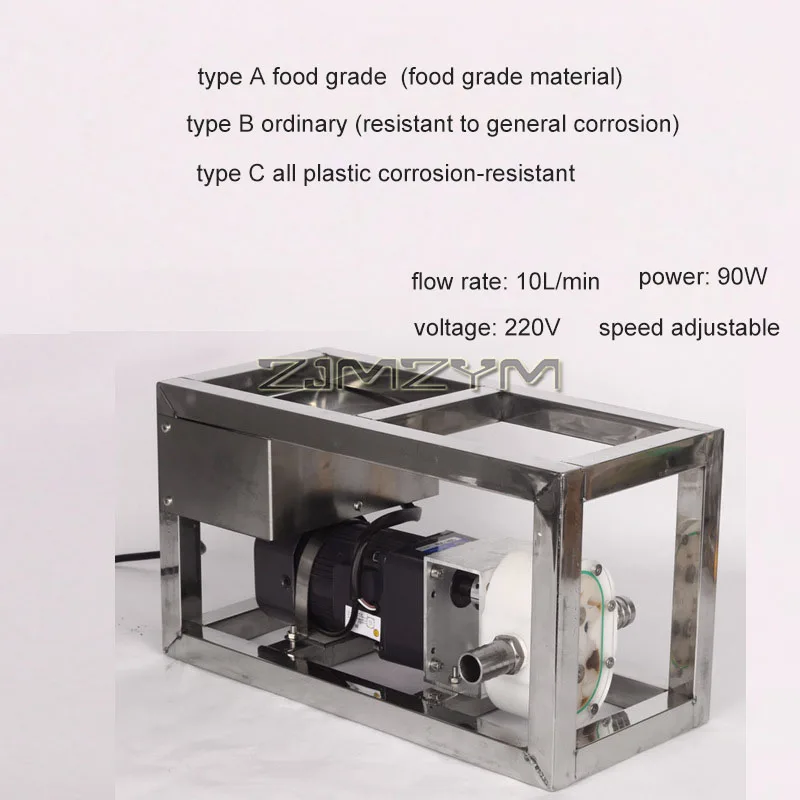 Gear Pump Food Grade Plastic Micro Conveying Pump for Honey Surfactant Viscous Liquid