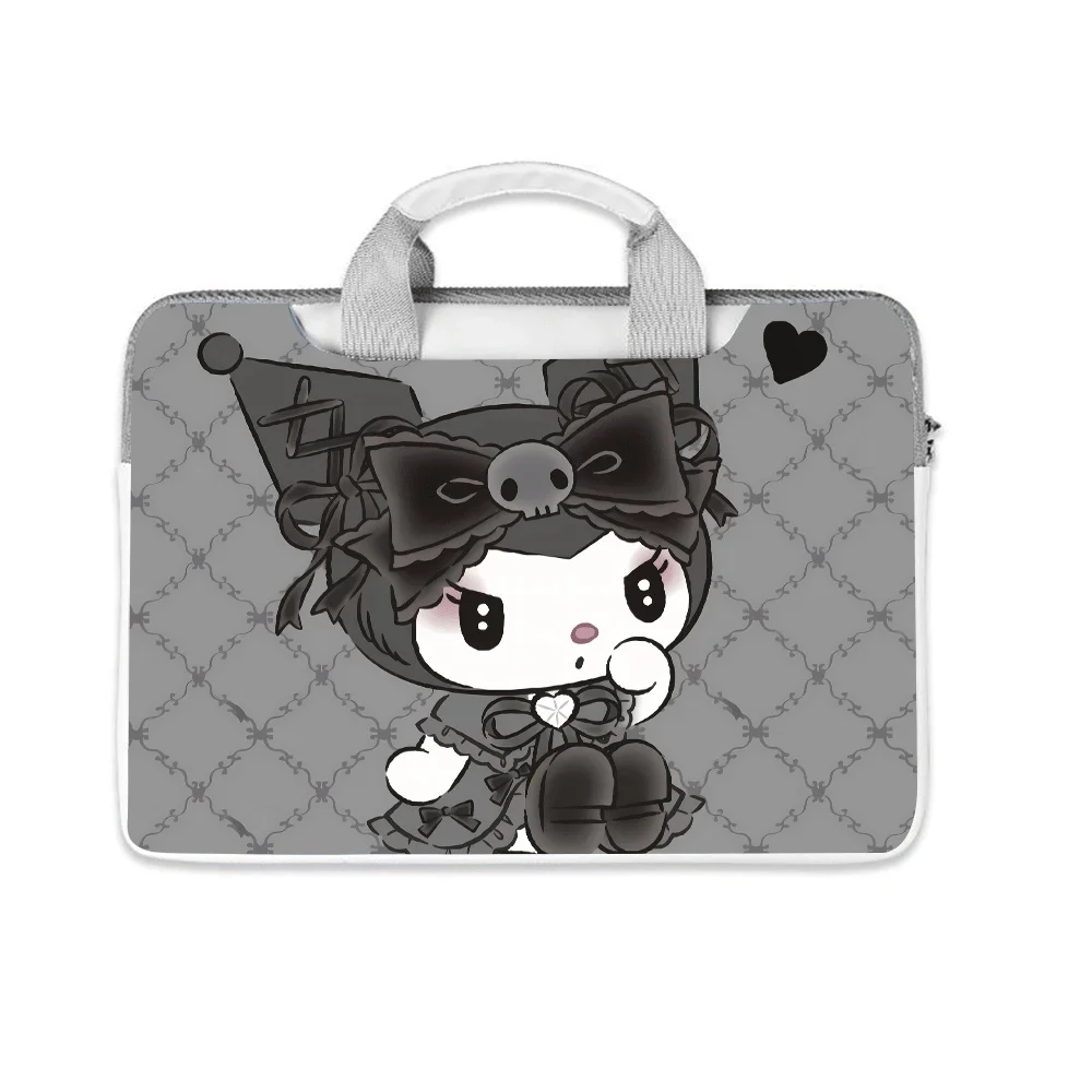

Cartoon Hello Kitty Kuromi Laptop Bag 13.3 14 15 15.6 Inch Laptop for Macbook Computer Handbag Briefcase Travel Bag Holiday Gift