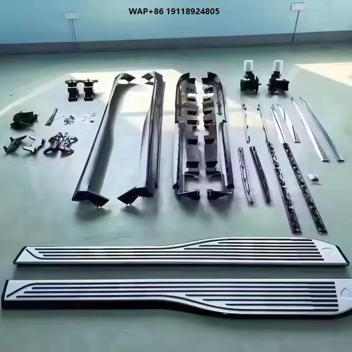 For GLS W166  Style Side Step Aluminum Automobile Electric Pedal with Plastic Bumper New Condition