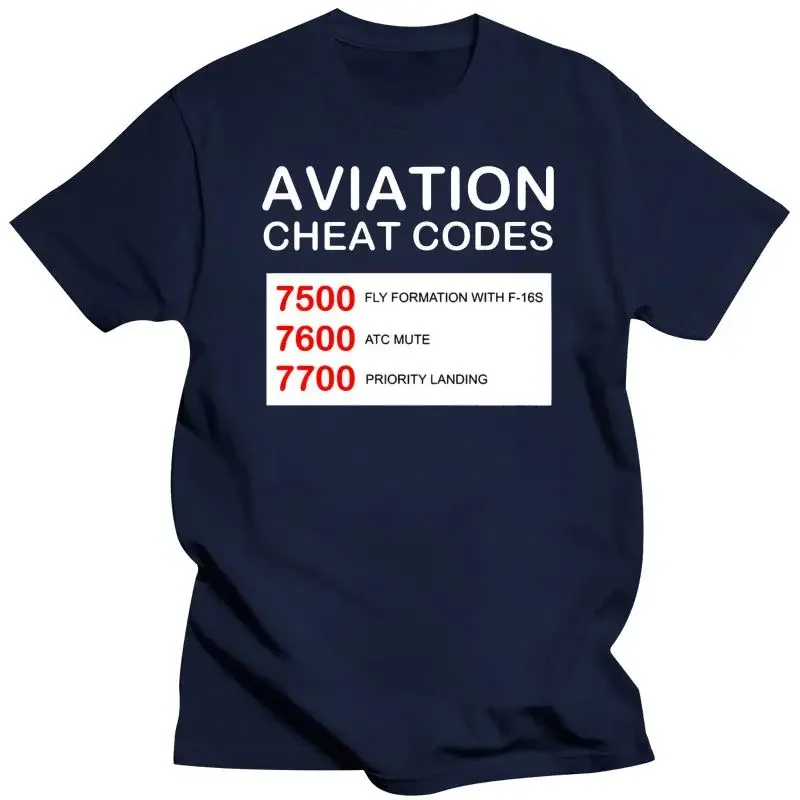 Funny Tshirt For Pilots - Men'S T-Shirt Women T-Shirt Tees Top  Mens Clothing Men Tshirt Aviation Cheat Codes  harajuku