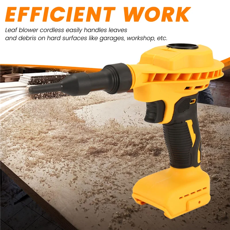 

Cordless Air Dust Machine Efficient Rechargeable Vacuum Clean Inflator Cleaning Power Tool For 18V 20V Battery