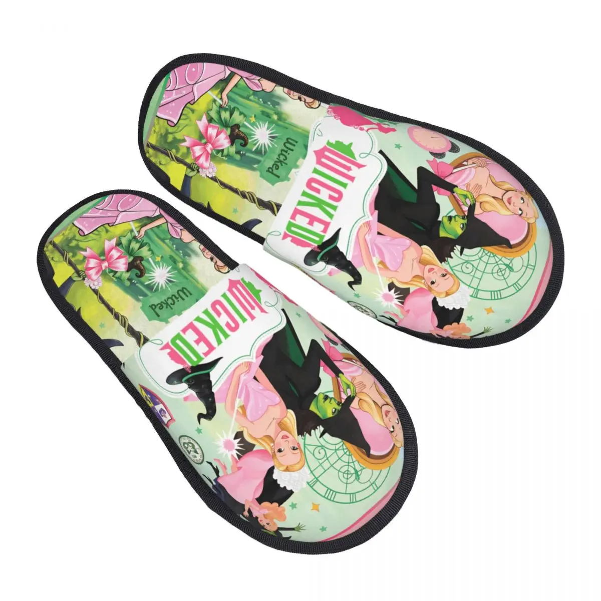 الشتاء شبشب منزل الشريرة لملحقات جيدة المنزلية نِعال من الفراء الشرائح غرفة الساحرة معالج الخيال دافئ عدم الانزلاق الشرائح