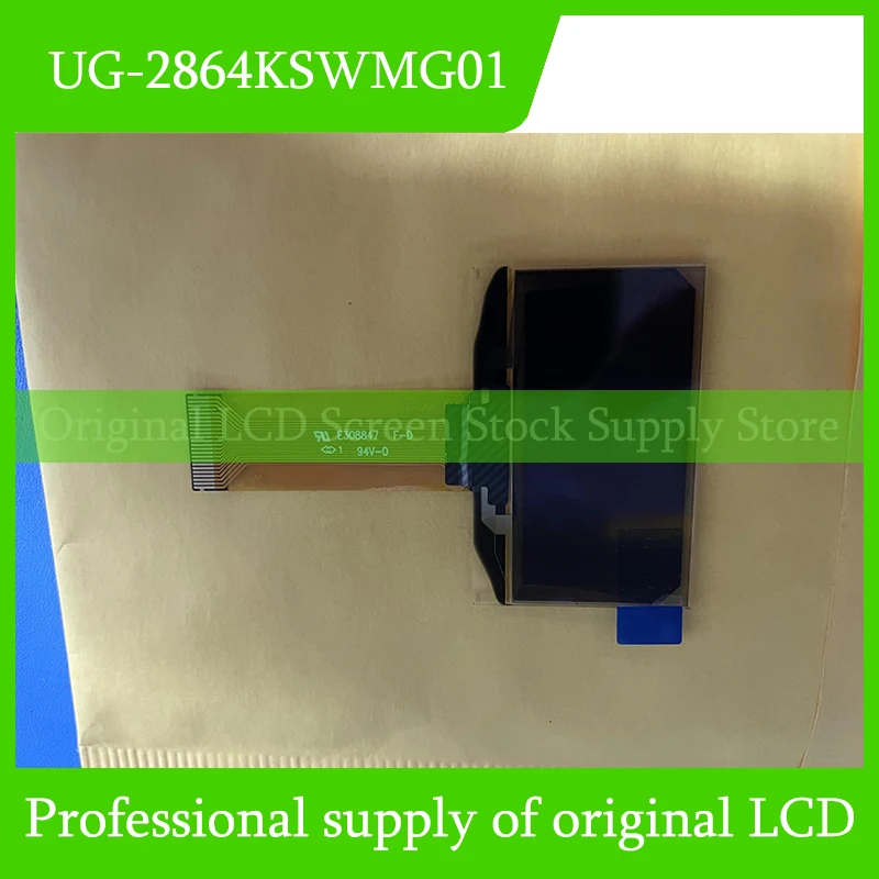 หน้าจอ LCD ขนาด1.54นิ้ว UG-2864KSWMG01ผ่านการทดสอบส่งเร็วแล้ว