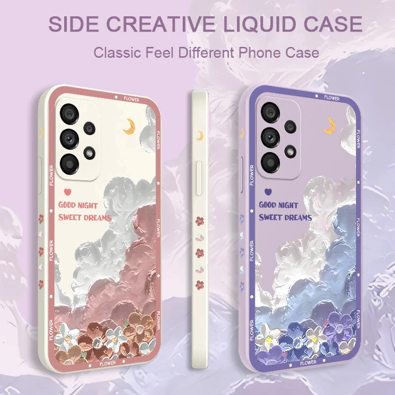 

Healing Flowers Case For Samsung Galaxy A73 A53 A33 A23 A13 A03 A72 A52 A52S A32 A22 A12 A02 A02S A71 A51 A31 A21S 4G 5G Cover