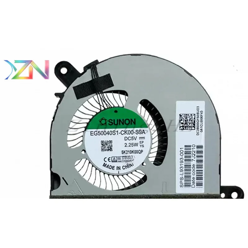 For HP 15m-ED EE TPN-C149 ENVY X360 fan L93193 L93194-001