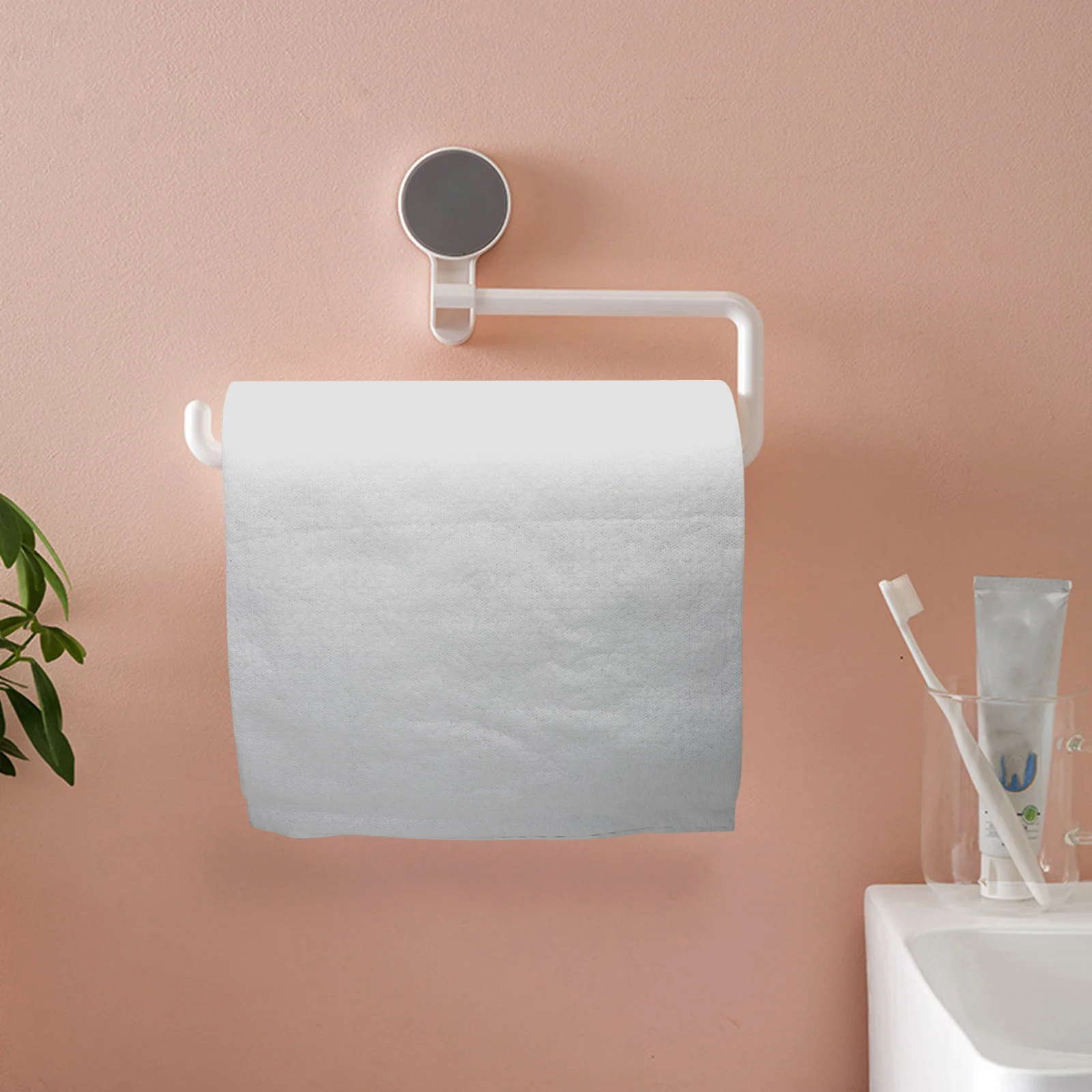 

Kitchen Paper 2 Rolls Non-woven Fabric Dishwashing Fiber Washcloth Multi-function Cleaning Towel Bamboo Paper Kitchen Accessory