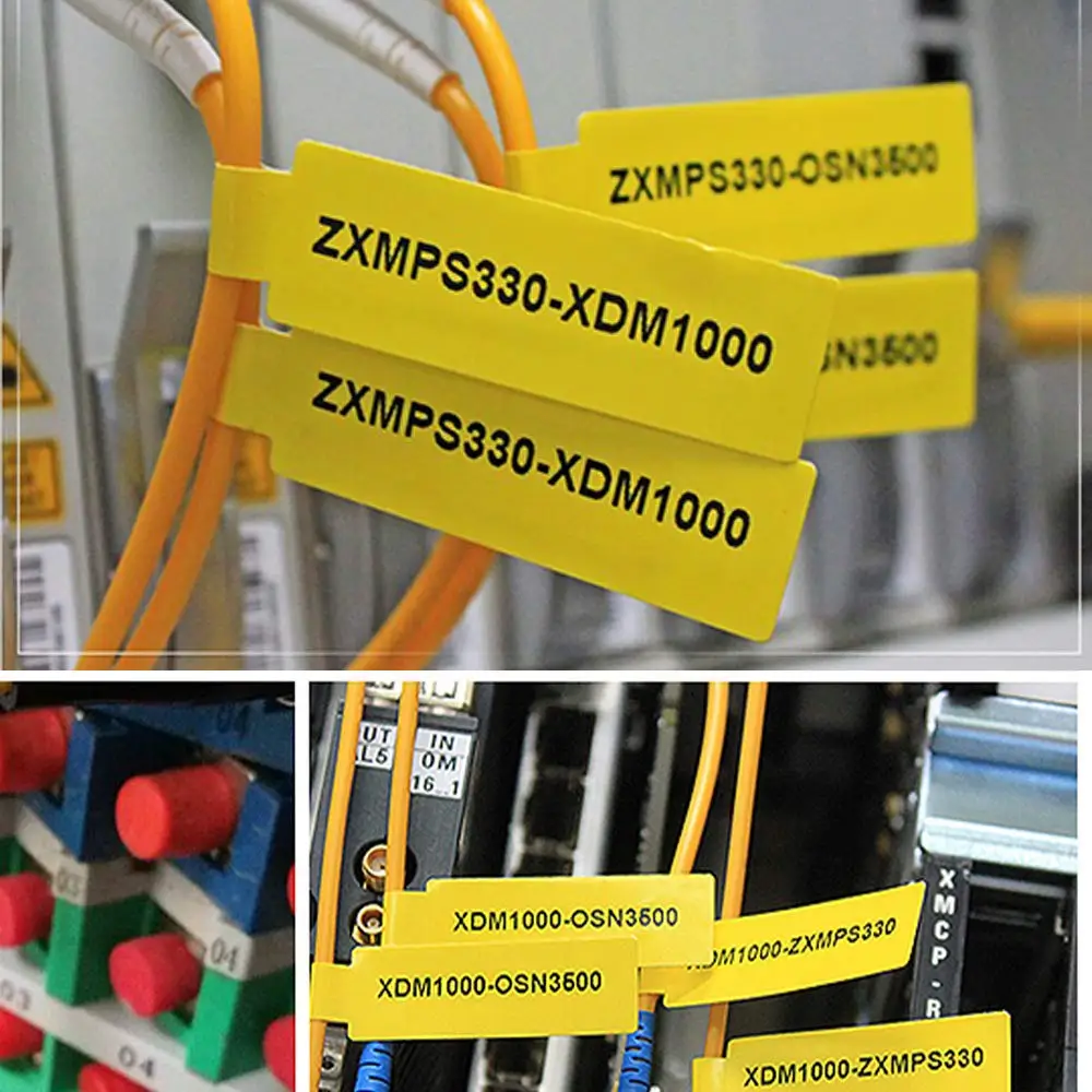 3Rolls P15 Cable Wire Adhesive Thermal Paper for Phomemo D30 Q30 Marklife P12 P11 L12 DELI Q2 PRT M11 Label Maker