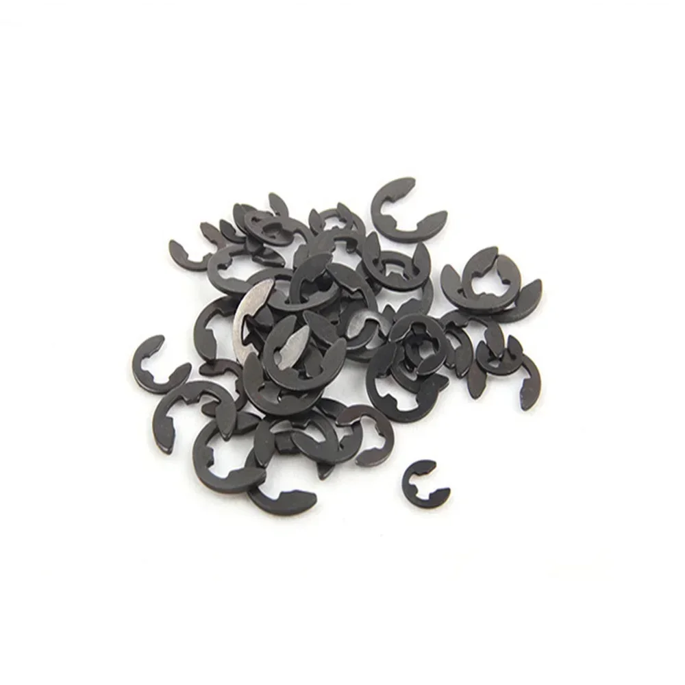 E-Type Retaining Ring Circlip Washers E-Clip Opening Split Washer M1.2/M1.5/M2/M2.5/M3/M3.5/M4/M5/M6/M7/M8/M9/M10/M12