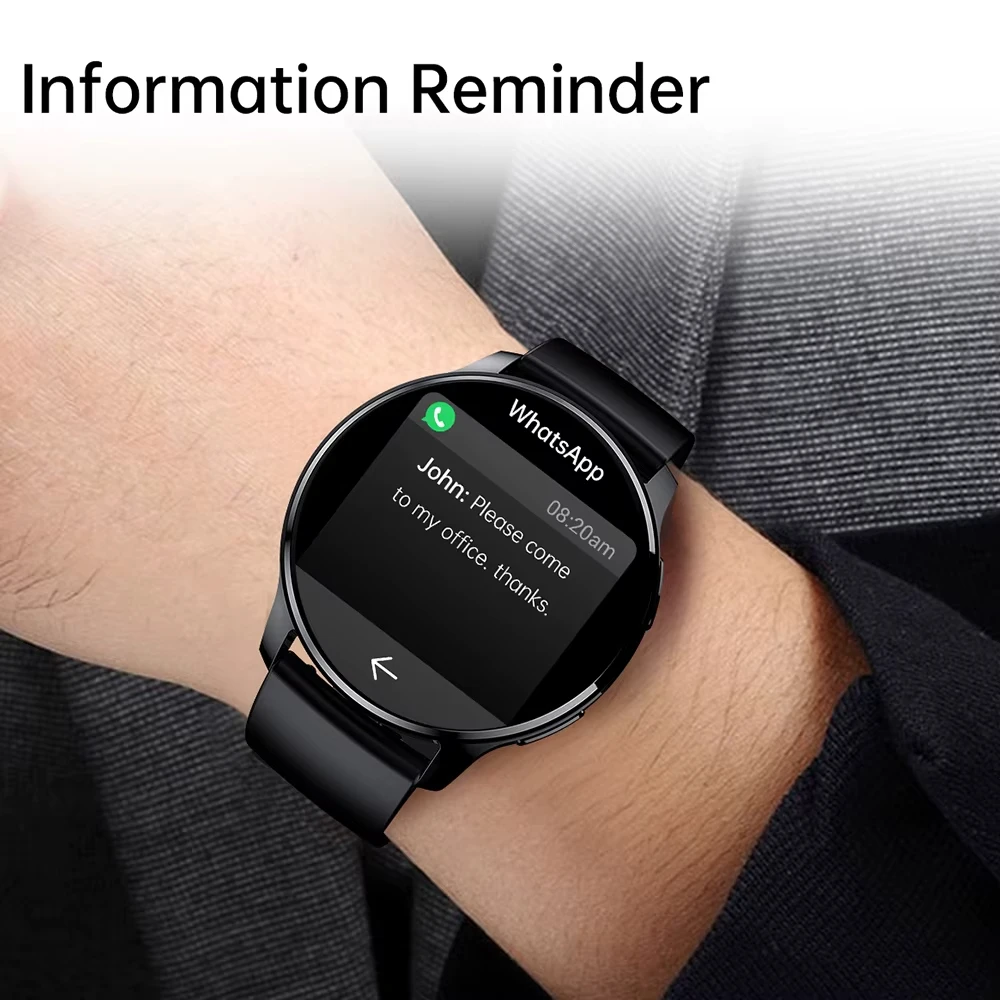LAXASFIT 2025 Smart Sport Watch BT Talk Message Reminder Heart Rate Detection Multi Sport Mode Smart Watch For IOS/Android
