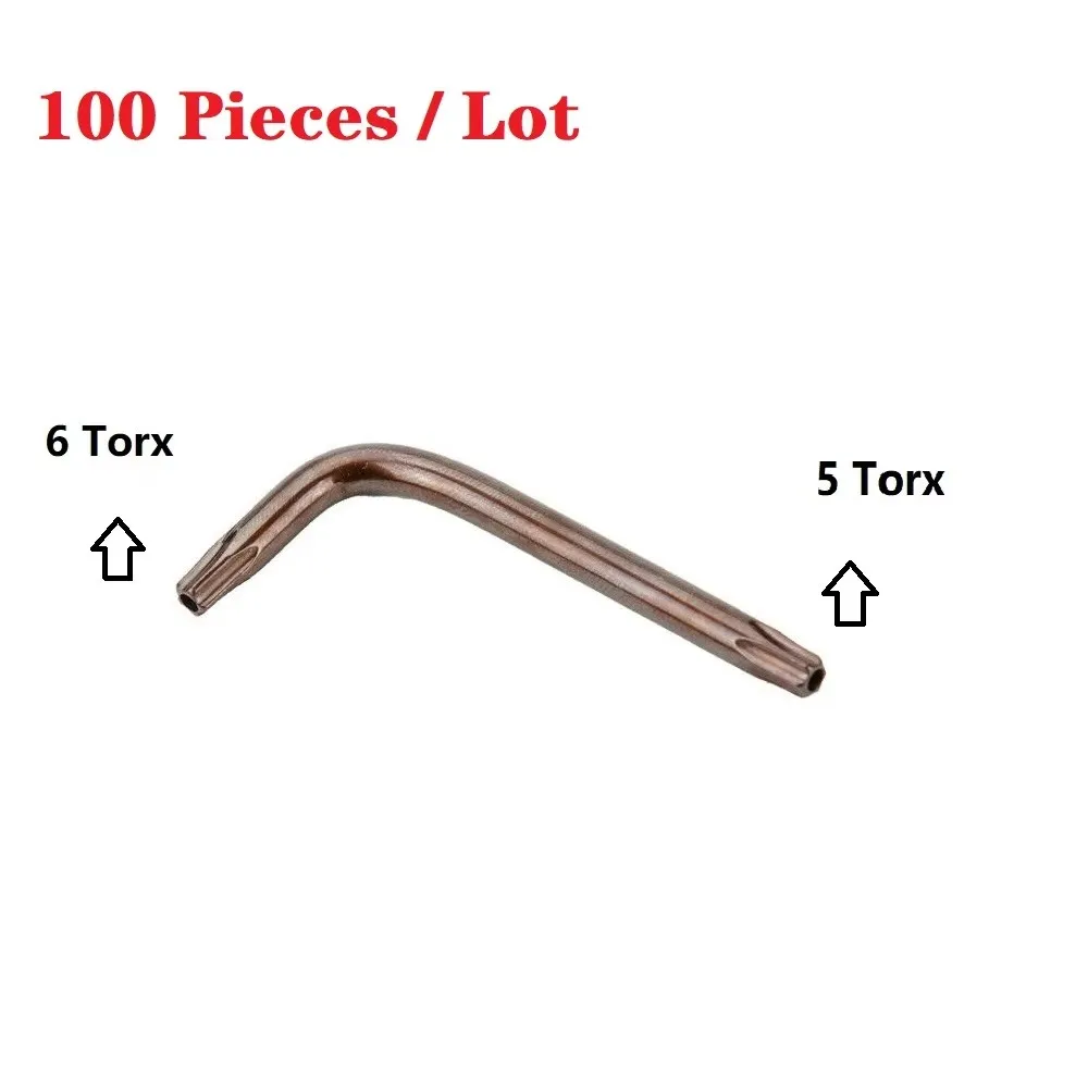 100 قطعة مفك براغي T5&T6 لأداة استشعار مقياس تدفق الهواء الشامل مفتاح توركس #1