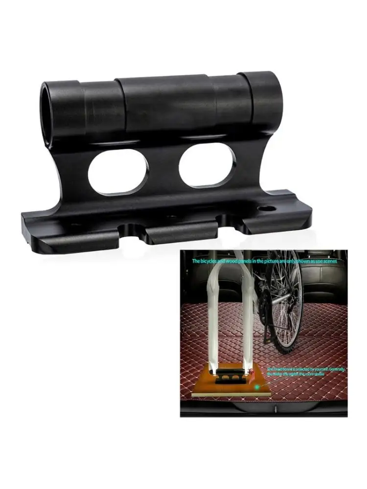 AliExpress NONE R6FE Aluminum Alloy Bicycles Fork Mount Car Roof Rack Mount Road Bike Bracket Holder Bicycles Front Fork Fixed Clip